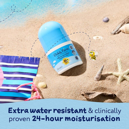 Childs Farm Roll-On Sun Lotion 50+ SPF Fragrance-Free 50ml