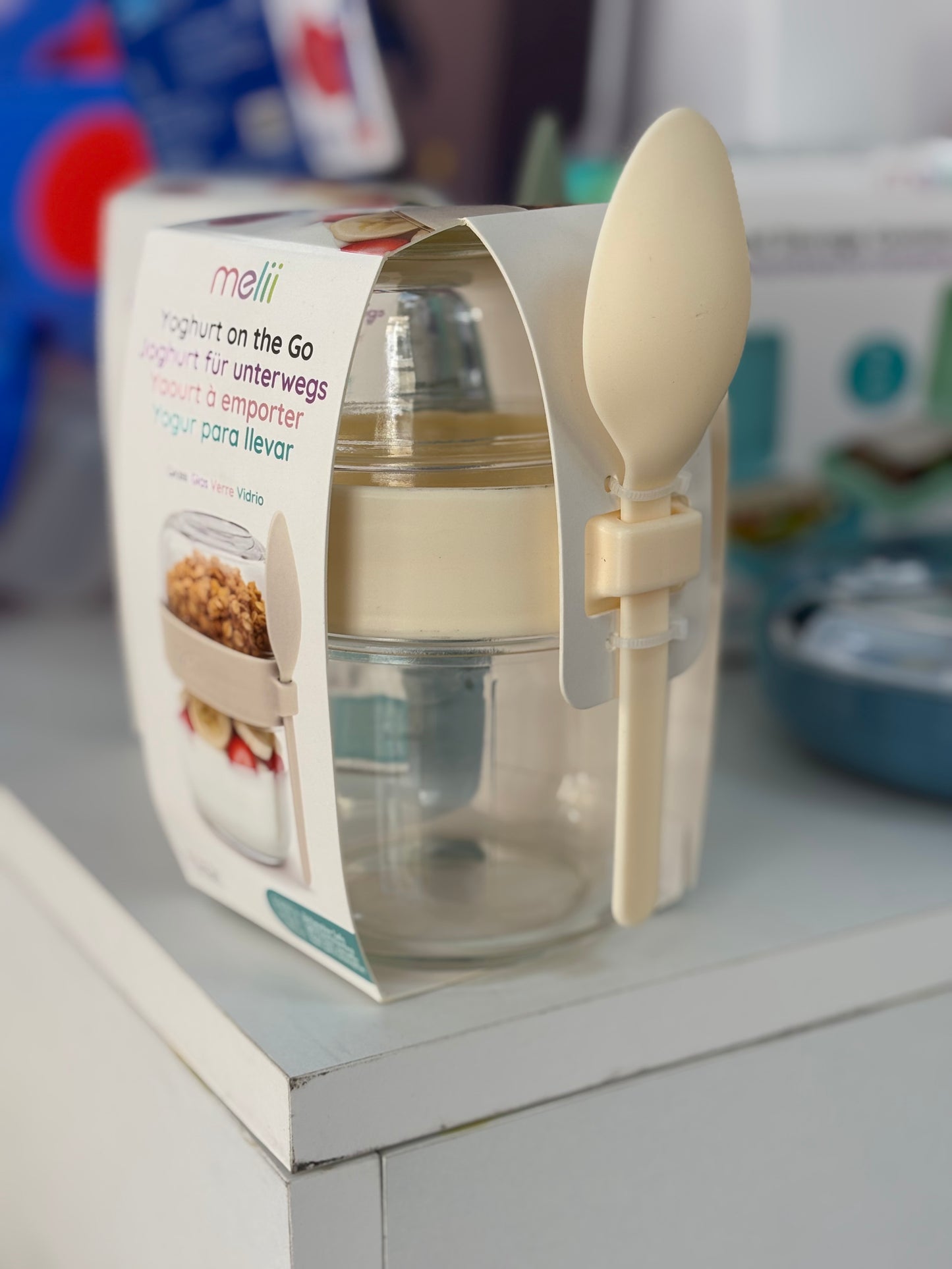 Melii Yoghurt on the Go GLASS - Ivory