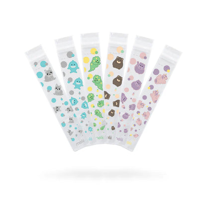 Reusable Ice Pop Freezie & Yogurt Tubes - 12 Pack Animal