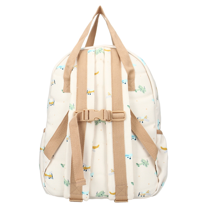 Backpack Small Talk - Beige Planes