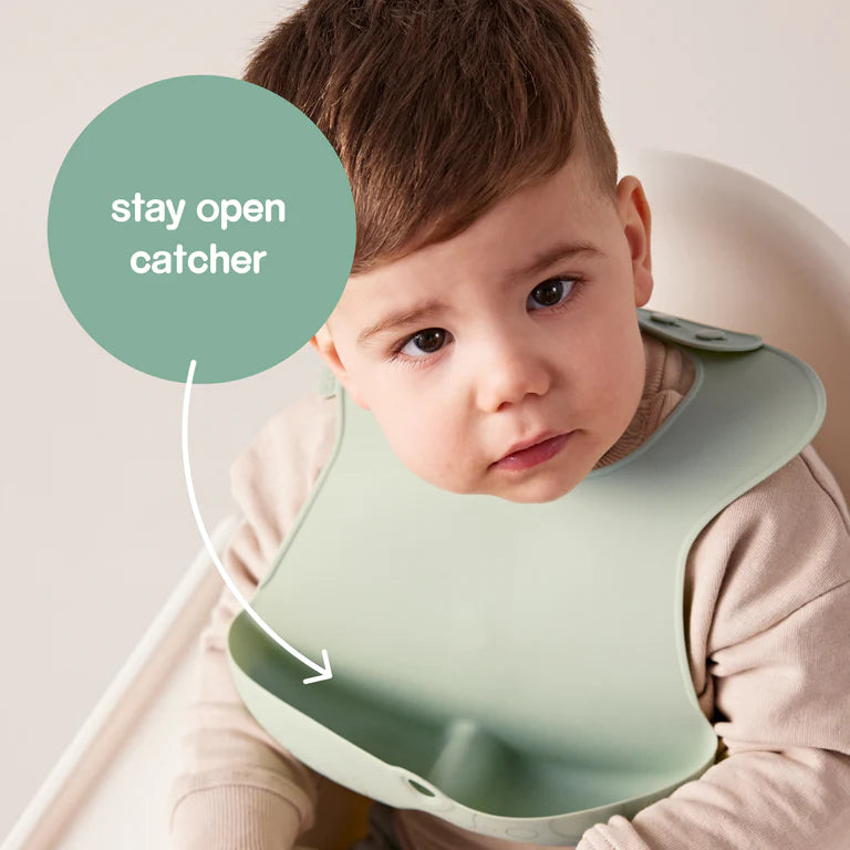 b.box Silicone Bib - Blush