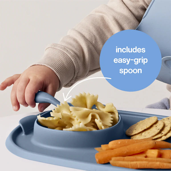 b.box Roll + Go Mealtime Mat - Ocean