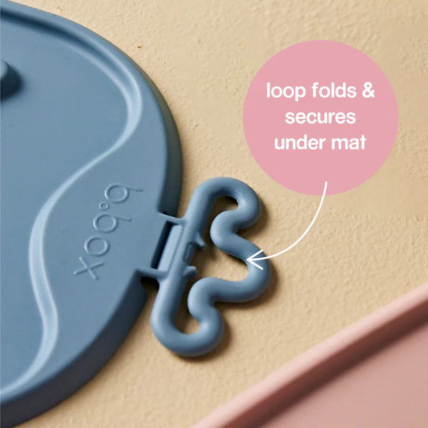 b.box Roll + Go Mealtime Mat - Ocean
