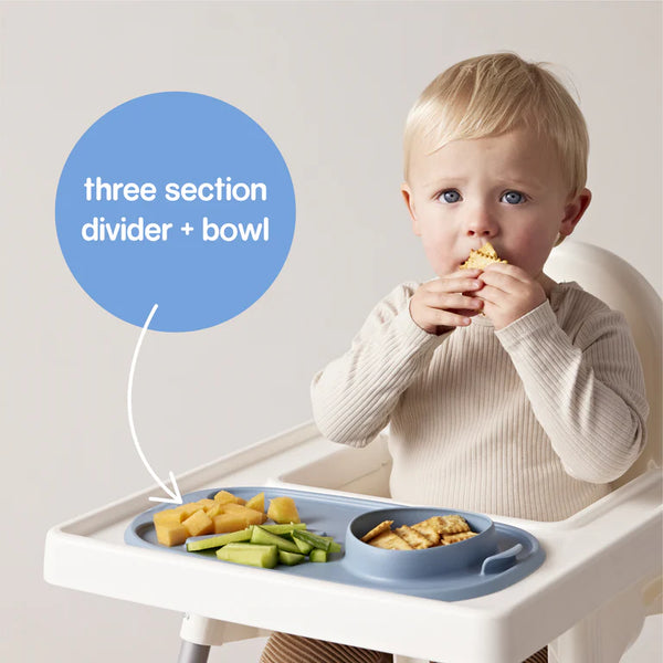 b.box Roll + Go Mealtime Mat - Ocean