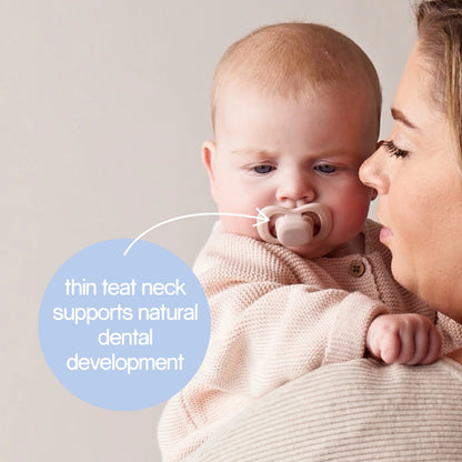 b.box Pacifier Duo Latex - Berry+Blush