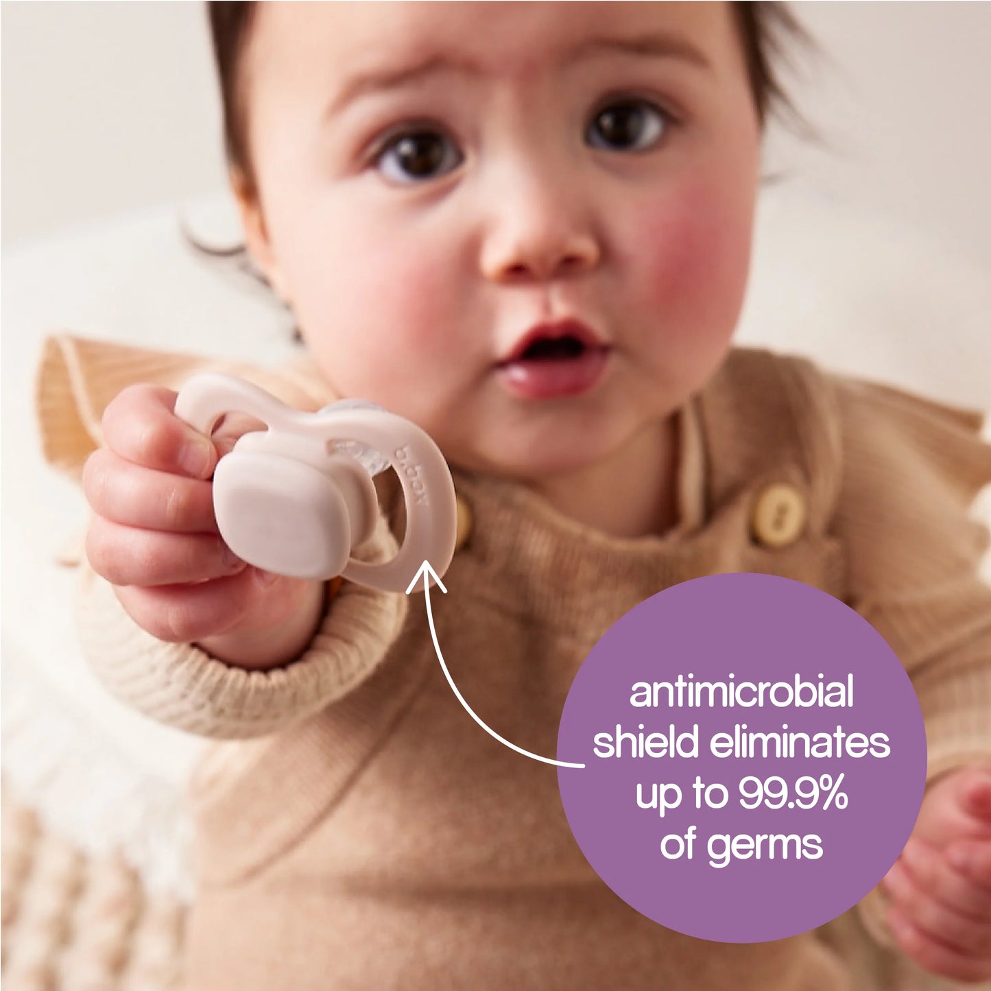 b.box Pacifier Duo Silicone - Ocean+Sky