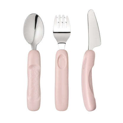 b.box jnr cutlery trio - blush