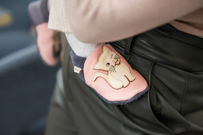 Baobaby soft sole baby shoes - Cat’s Kiss pink