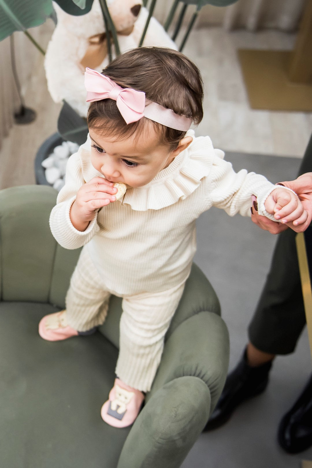 Baobaby soft sole baby shoes - Cat’s Kiss pink