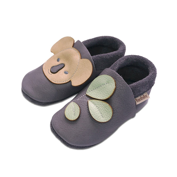 Baobaby soft sole baby shoes - Koala