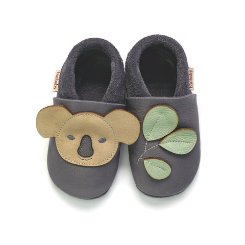 Baobaby soft sole baby shoes - Koala