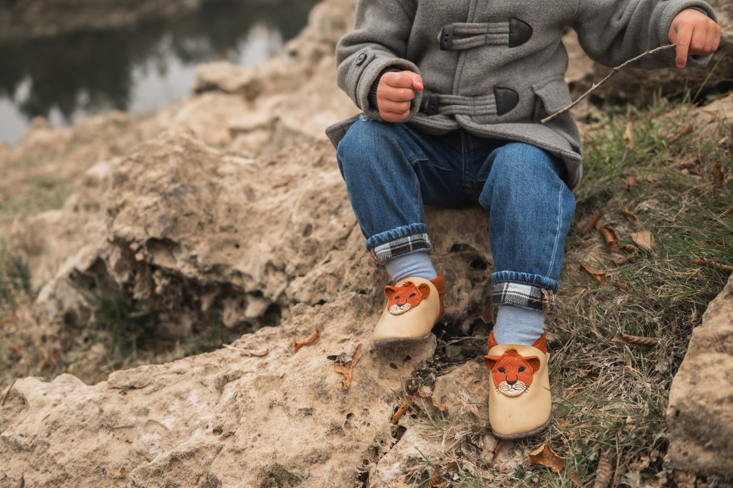 Baobaby soft sole baby shoes - Leo