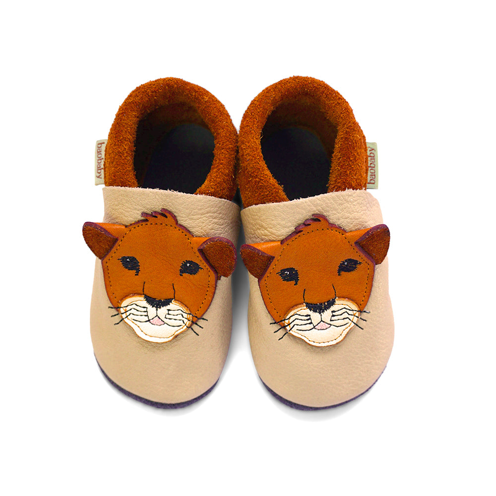Baobaby soft sole baby shoes - Leo