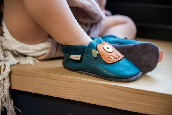 Baobaby soft sole baby shoes - Monster