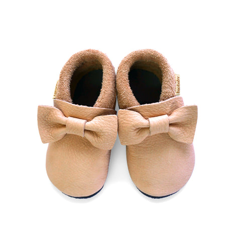 Baobaby soft sole baby shoes - Pirouettes Powder