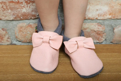 Baobaby soft sole baby shoes - Pirouettes Pink
