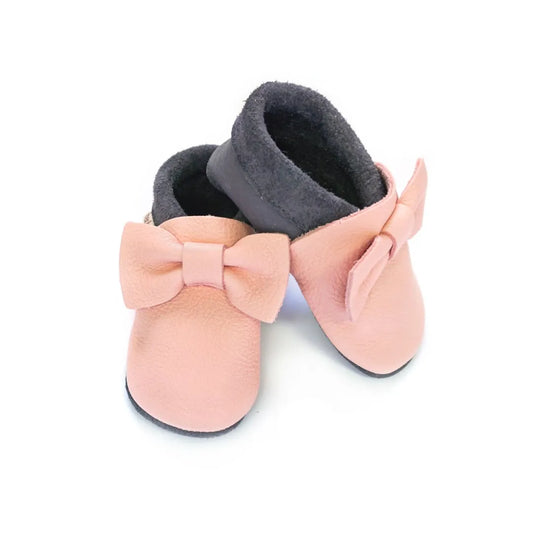 Baobaby soft sole baby shoes - Pirouettes Pink