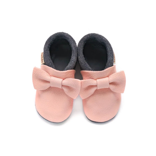 Baobaby soft sole baby shoes - Pirouettes Pink