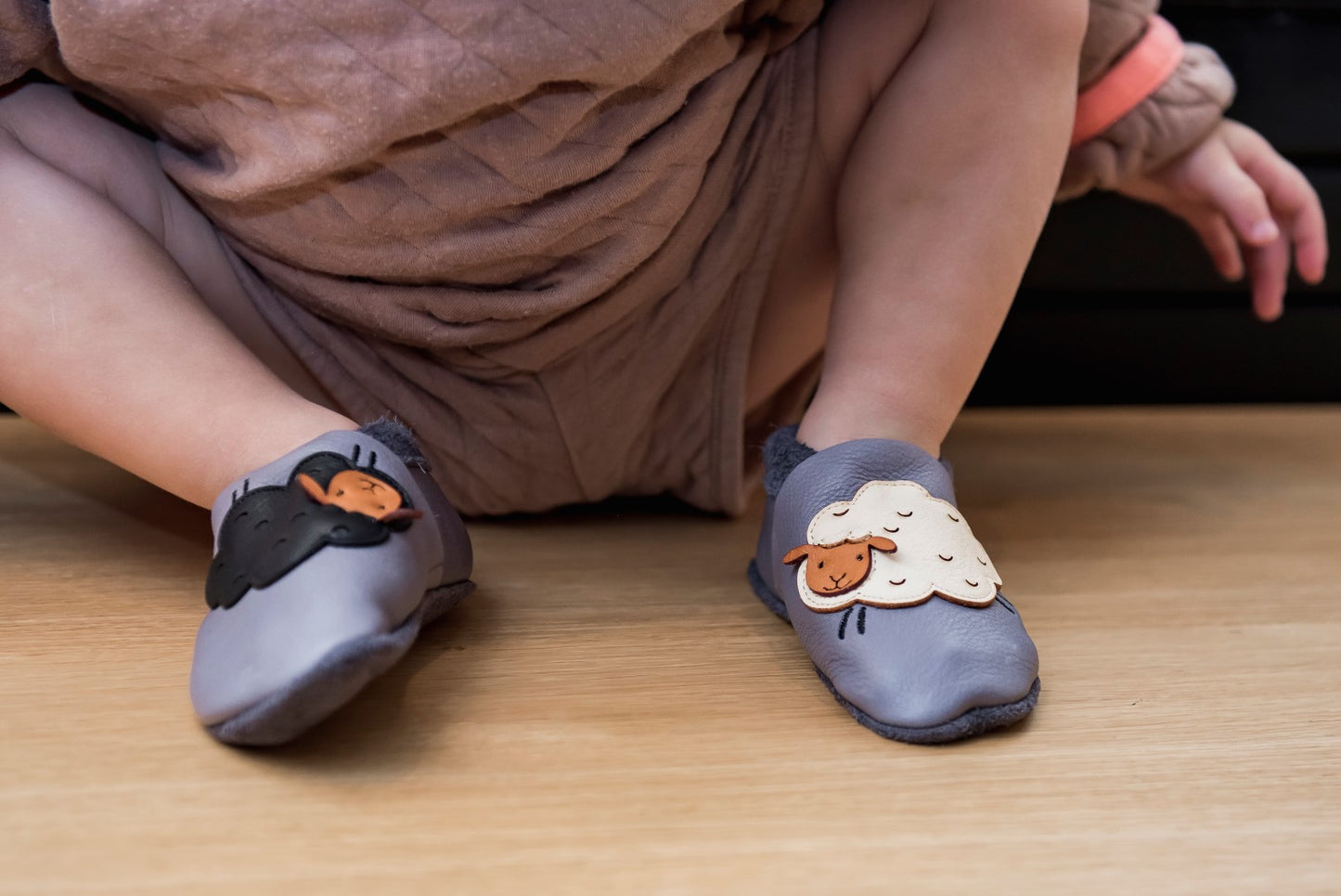 Baobaby soft sole baby shoes - Sheep