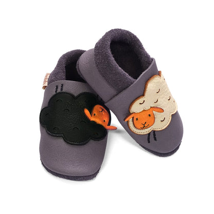 Baobaby soft sole baby shoes - Sheep