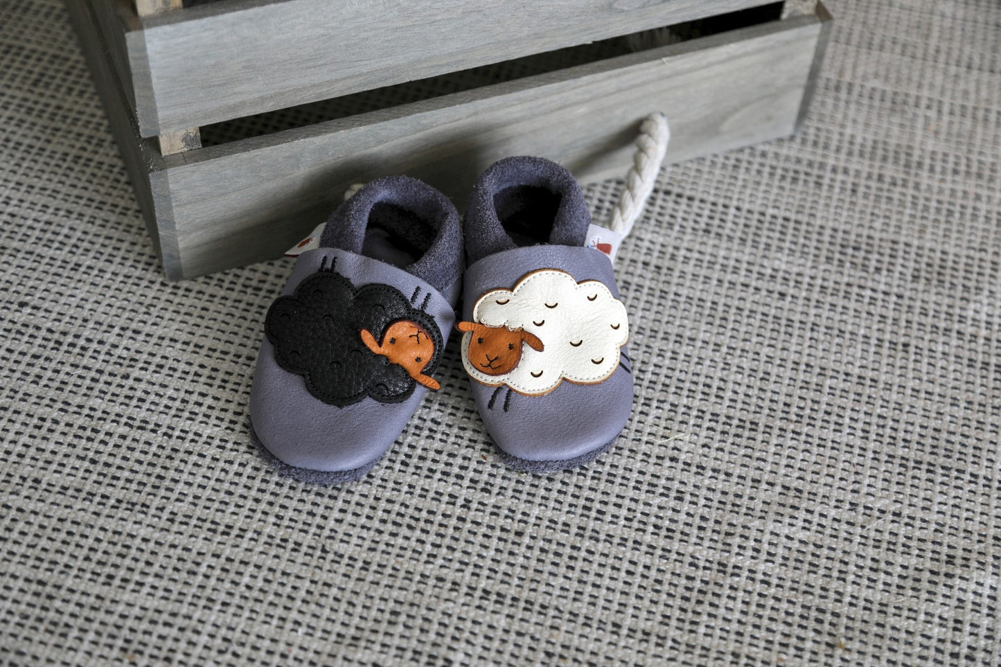 Baobaby soft sole baby shoes - Sheep