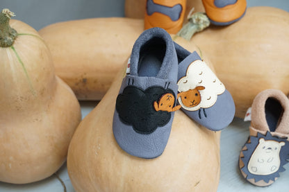 Baobaby soft sole baby shoes - Sheep