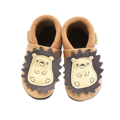 Baobaby soft sole baby shoes - Spikey powder