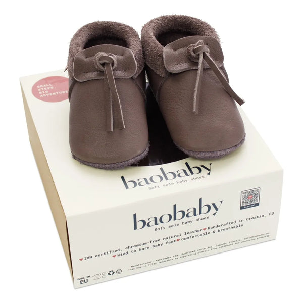 Baobaby soft sole baby shoes - Mocassins Mokki