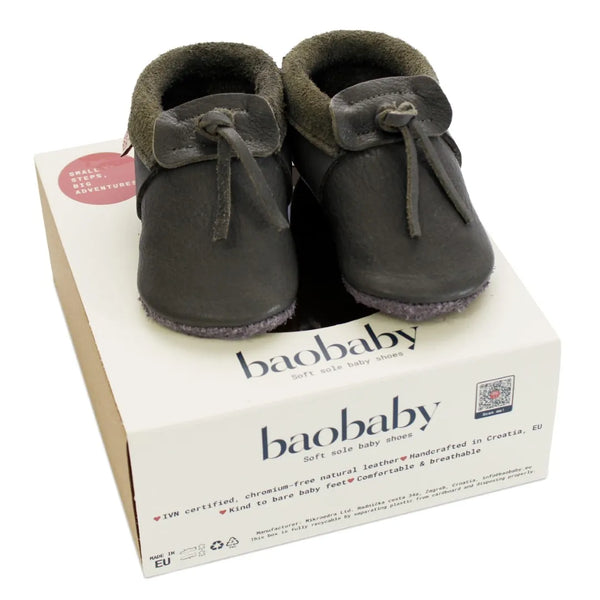 Baobaby soft sole baby shoes - Mocassins Oli