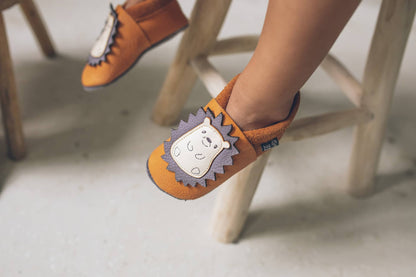 Baobaby soft sole baby shoes - Spikey Curry