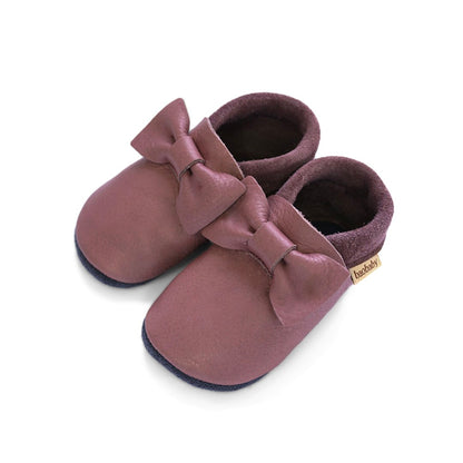 Baobaby soft sole baby shoes - Pirouettes Grapeshake
