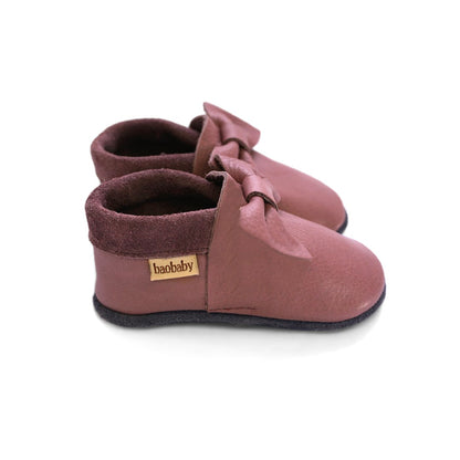 Baobaby soft sole baby shoes - Pirouettes Grapeshake