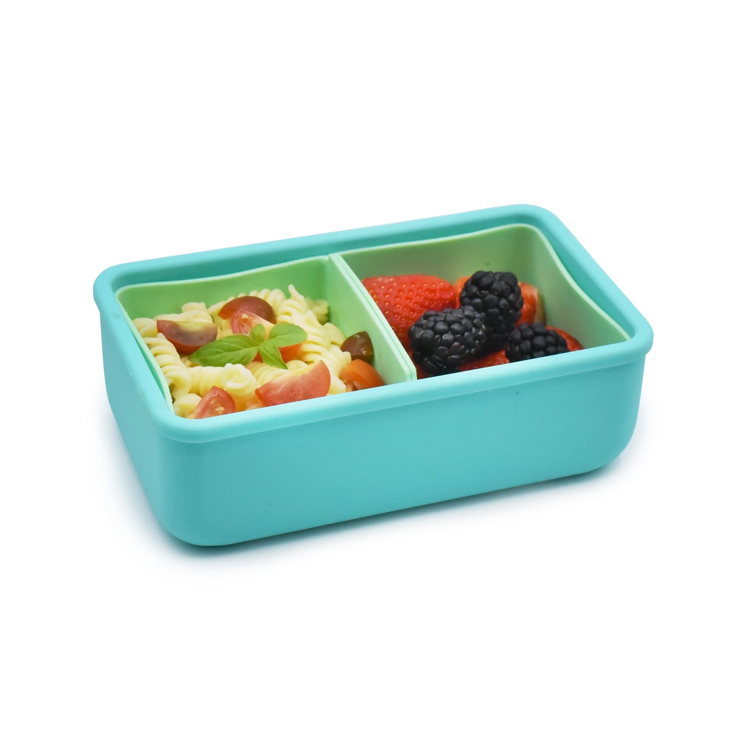 Melii Silicone Bento - Blue/Mint