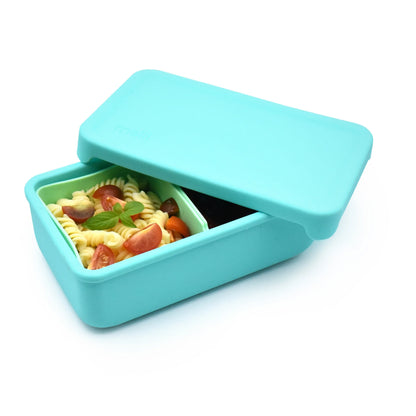 Melii Silicone Bento - Blue/Mint