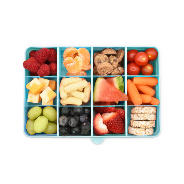 Melii Snackle Box 12 Compartment - Blue