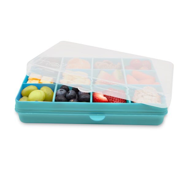 Melii Snackle Box 12 Compartment - Blue