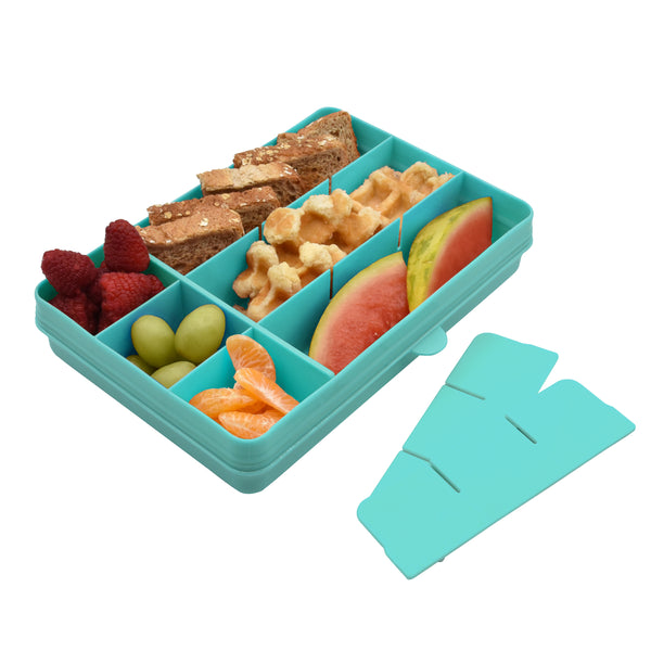 Melii Snackle Box 12 Compartment - Blue