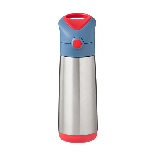 b.box Insulated Straw Bottle - 500ml – Blue Blaze