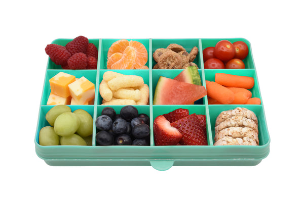 Melii Snackle Box 12 Compartment - Blue