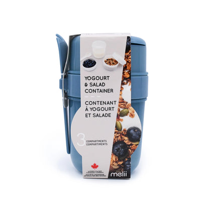 Melii Yoghurt & Salad Container - Slate