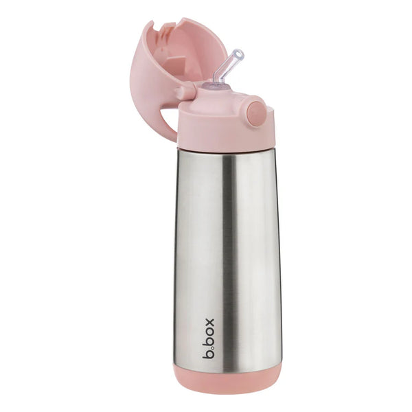 b.box Insulated Straw Bottle 500ml – Blush Crush