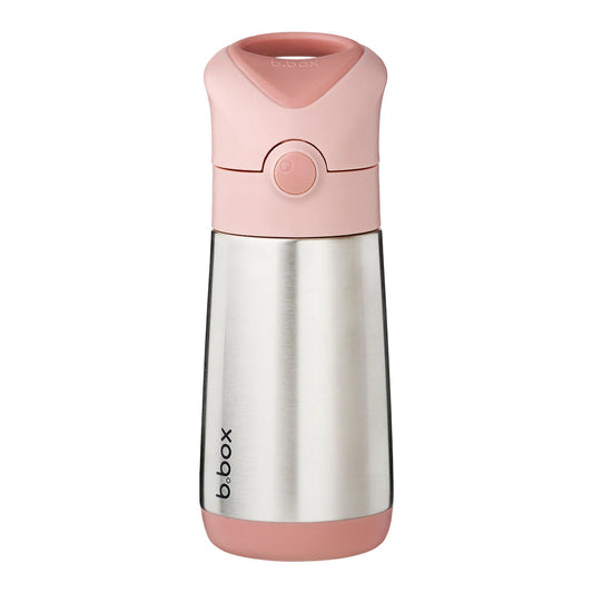b.box Insulated Straw Bottle 350ml – Blush Crush