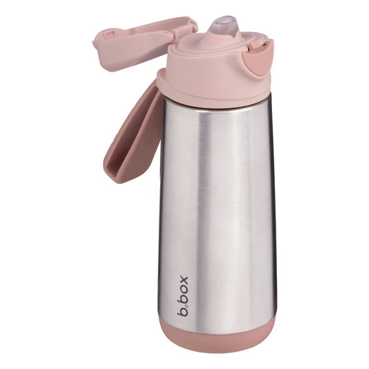 b.box Insulated Spout Bottle 500ml - Blush Crush