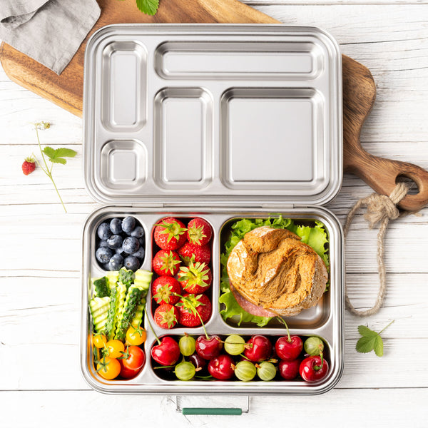 LEKKABOX GRANDE Stainless Steel Lunchbox - Berry
