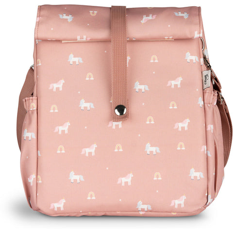 Insulated Roll-up Lunchbag - Unicorn Blush