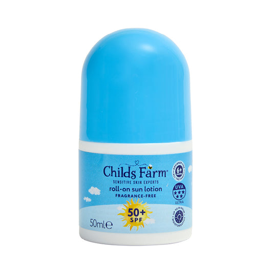 Childs Farm Roll-On Sun Lotion 50+ SPF Fragrance-Free 50ml