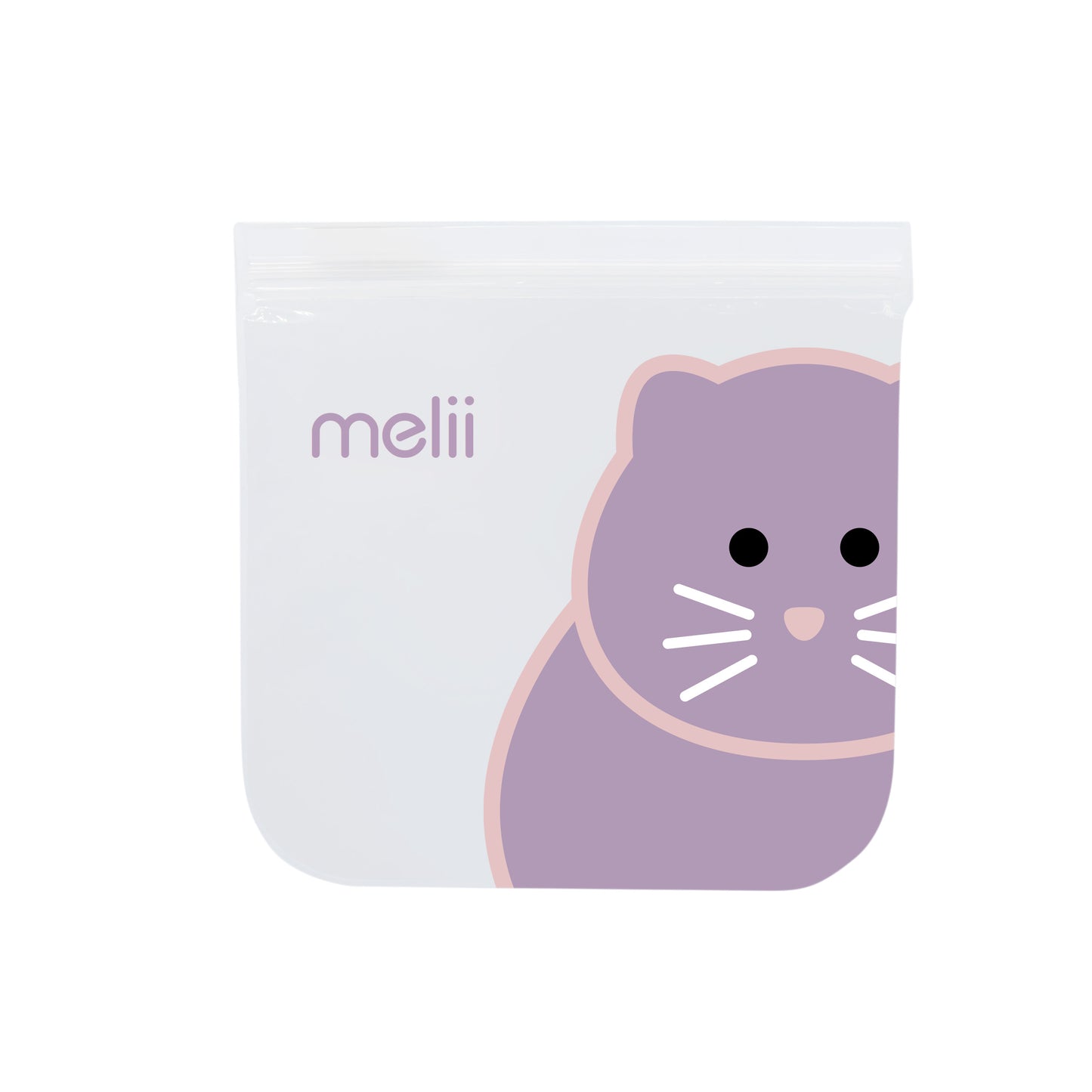 Melii EVA Reusable Snack Bags - Cat/Unicorn