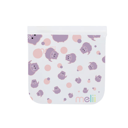 Melii EVA Reusable Snack Bags - Cat/Unicorn