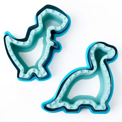 Lekkabox sandwich cutter & sealer set of 2 - Dinosaurs