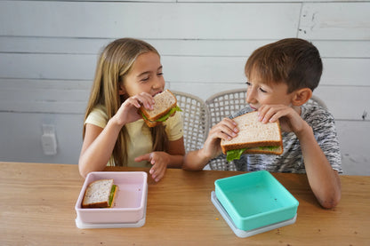 Melii Silicone Sandwich Container - Blue